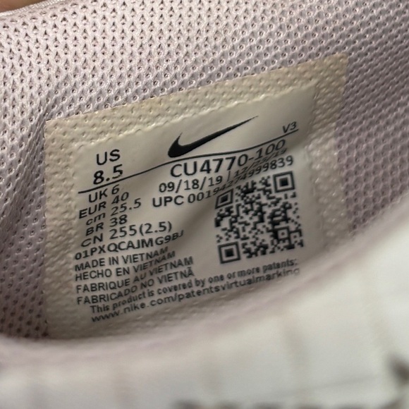 Women’s Nike Air Force 1 sage low size 8 1/2 - Picture 10 of 12